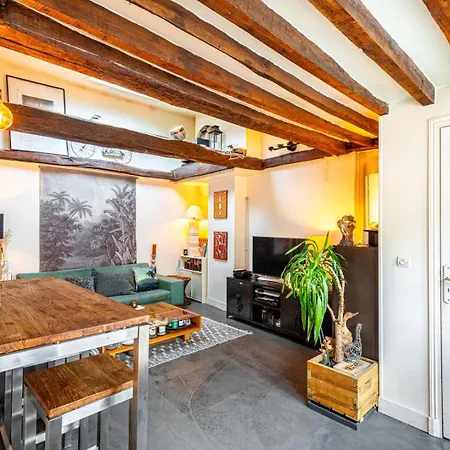 شقة Guestready - Chic Haven Near Notre-dame *