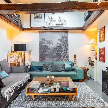 شقة Guestready - Chic Haven Near Notre-dame *